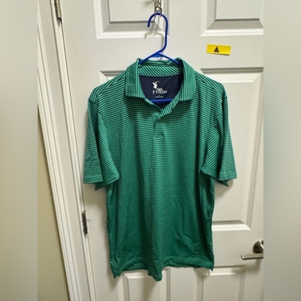 Mens Fairway & Greene Tech Performance Golf Polo Shirt